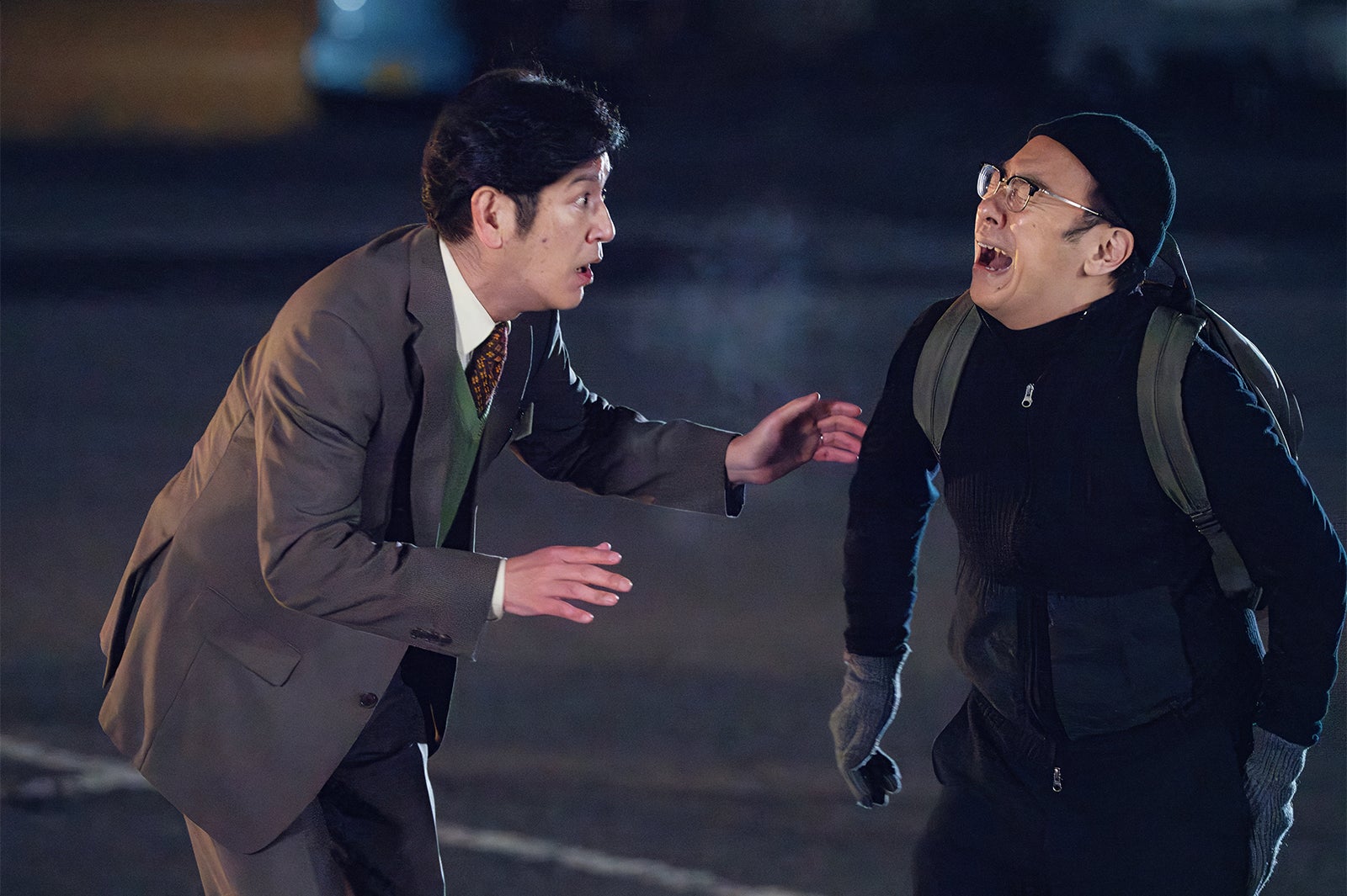 田中直樹、角田晃広「ホットスポット」最終話（C）日本テレビ