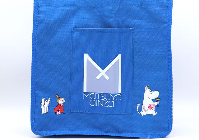 ムーミン松屋銀座ショッピングトート愛らしいアート