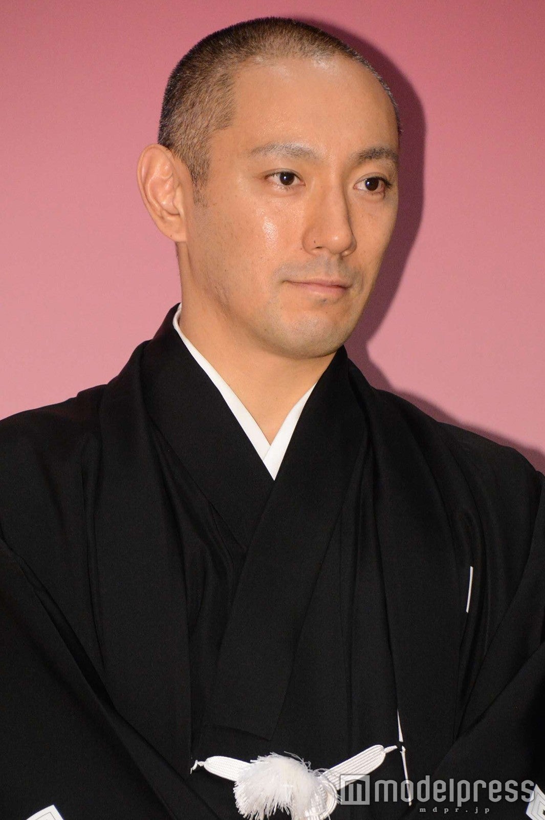 「六本木歌舞伎　第二弾　座頭市新解釈。」製作発表会出席した市川海老蔵 （C）モデルプレス