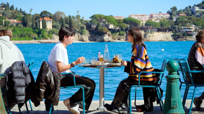 ユウダイ、ナナミの自転車旅/Netflixリアリティシリーズ「オフライン ラブ」(提供写真)