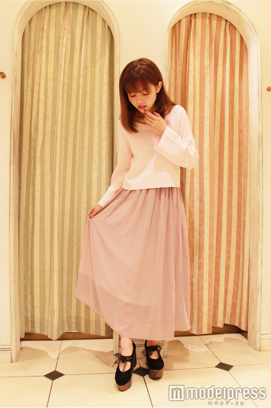 「Ank Rouge」ではウェッジソールシューズをゲット！