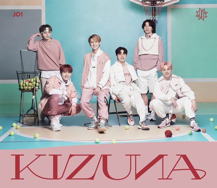 JO1 セカンドアルバム「KIZUNA」初回限定盤B(C)LAPONE ENTERTAINMENT
