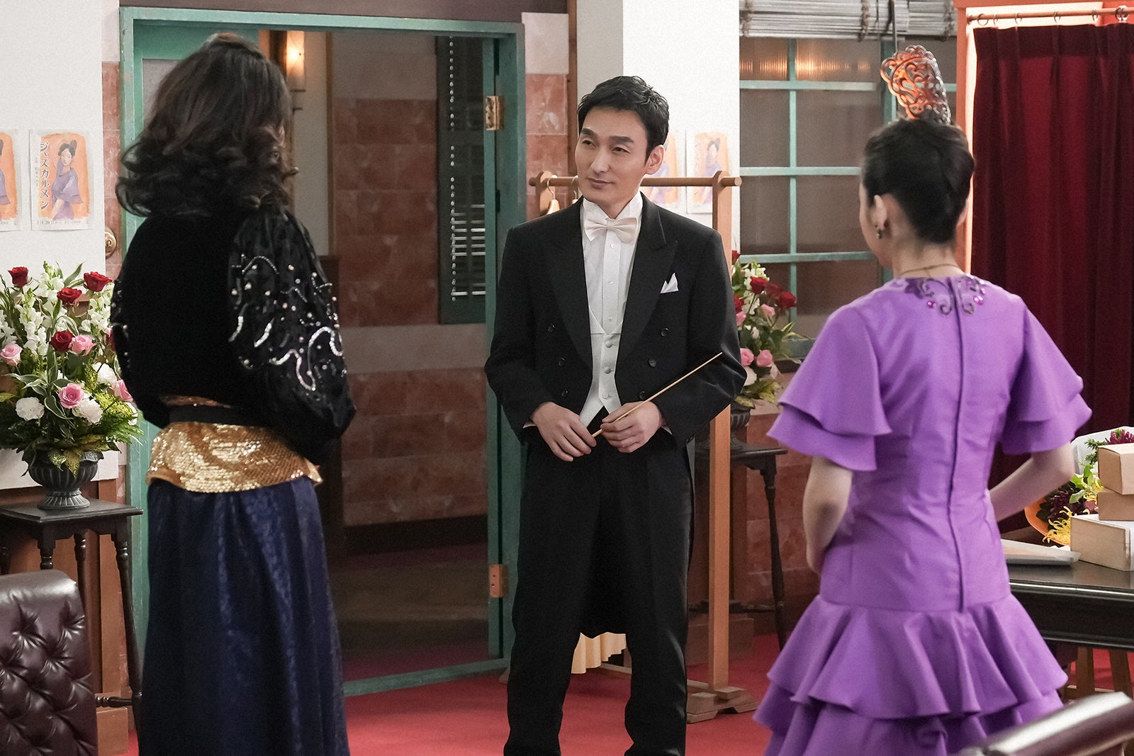 菊地凛子、草なぎ剛、趣里「ブギウギ」第83話（C）NHK