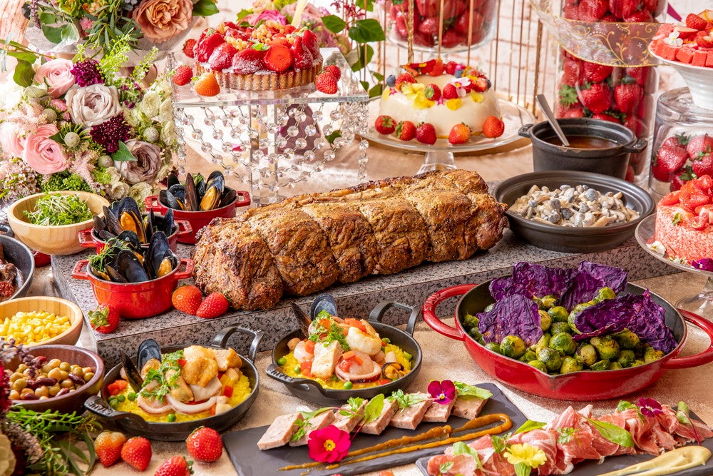 ストロベリー・ブーケトス／画像提供：ヒルトン東京