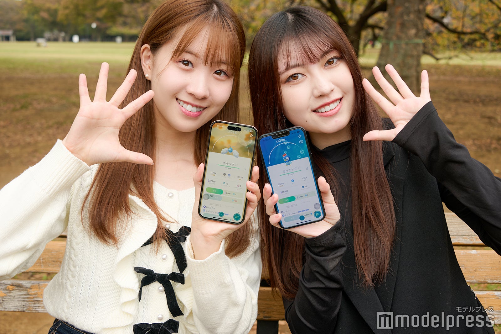 チームコラボで捕まえたポケモン（C）モデルプレス