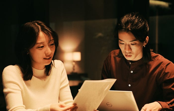 鳴海唯、森愁斗「MISS KING / ミス・キング」第4話場面写真(C)AbemaTV, Inc.