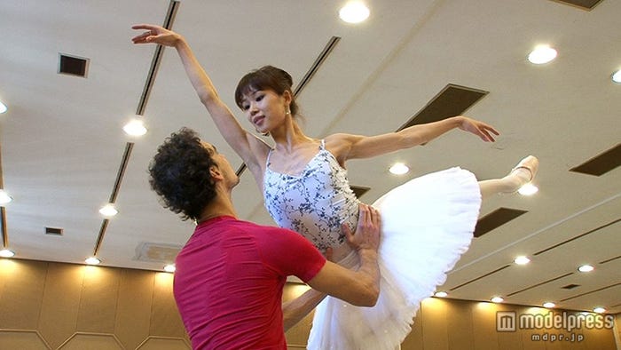 トップバレリーナの日本人妻・祥子さん/画像提供:毎日放送