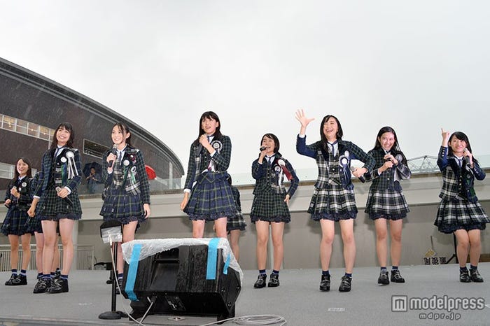 X21がびしょ濡れライブ