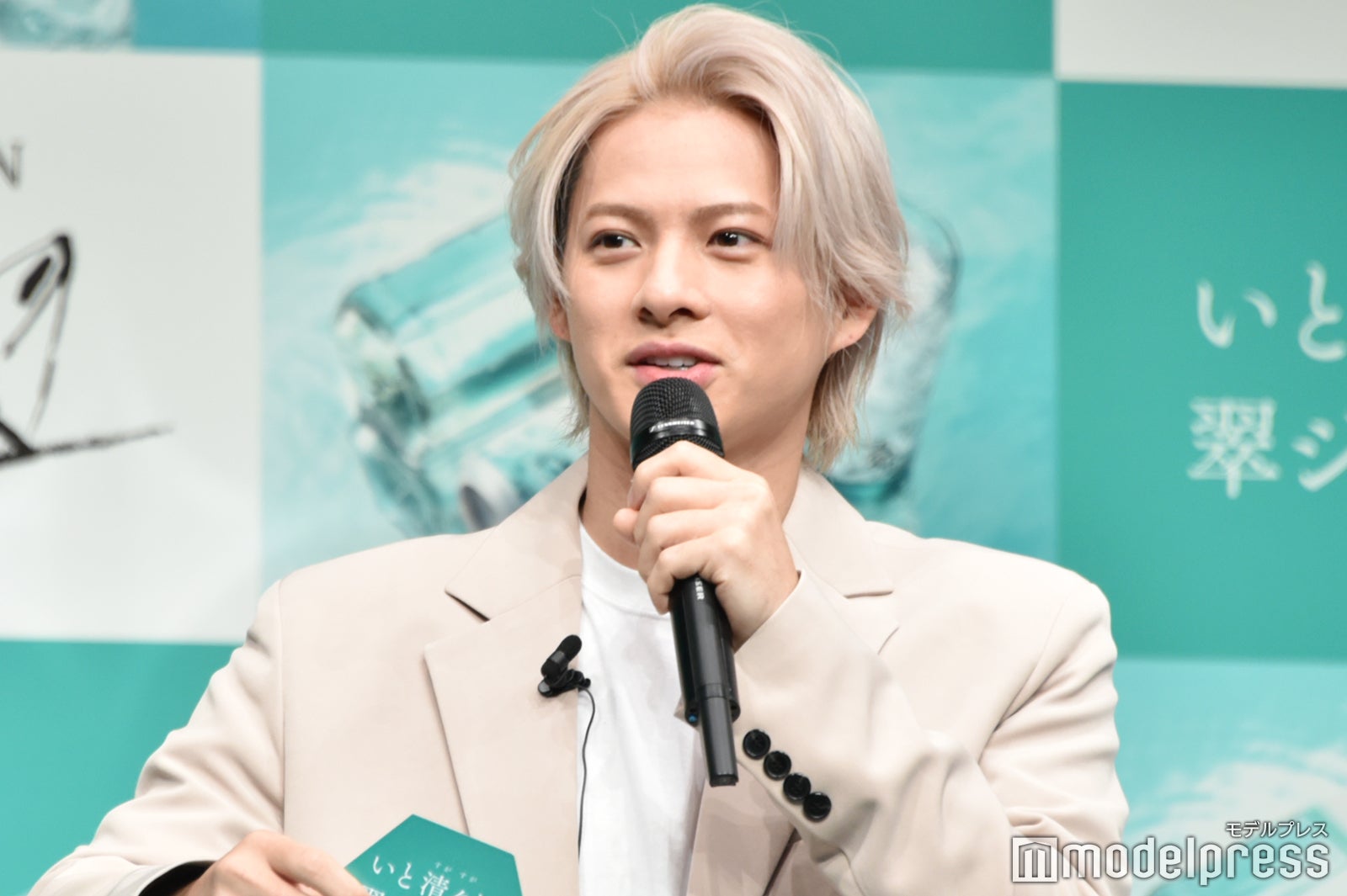 いつも“清々しい”笑顔を見せる平野紫耀（C）モデルプレス