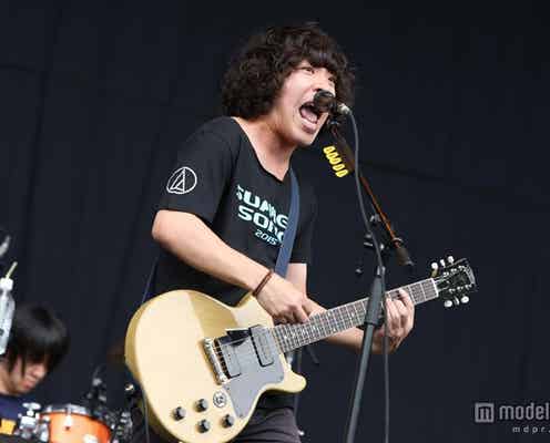 KANA-BOON「サマソニ」2日目トップバッターで開幕「すごく嬉しい」3年連続出場<SUMMER SONIC 2015>