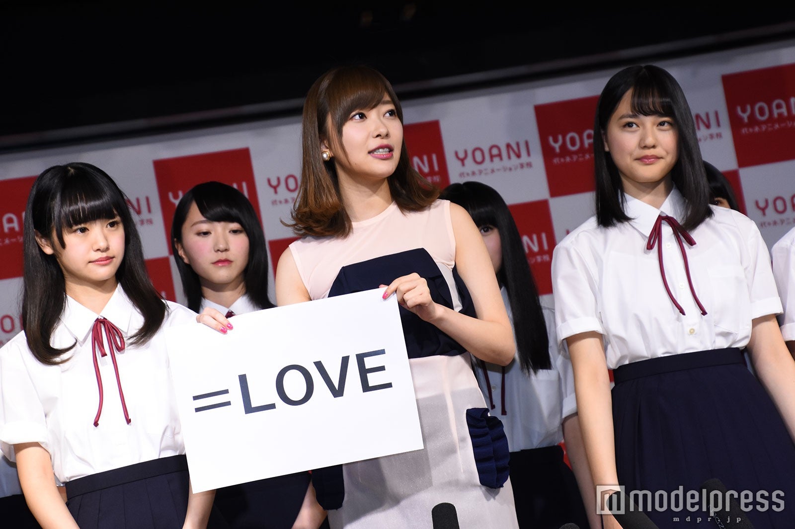 グループ名は「＝LOVE」（C）モデルプレス