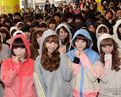 読モバンドSilent Siren、話題の“おかぶり女子”でファンと集結 渋谷で熱狂