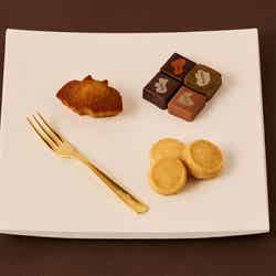 ボンボンショコラセット4,400円※フィナンシェは実際の形とは異なる/提供画像