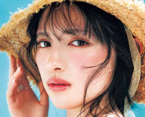 超ときめき宣伝部・菅田愛貴、透け感夏メイクで新鮮なビジュアル披露「美的」初登場