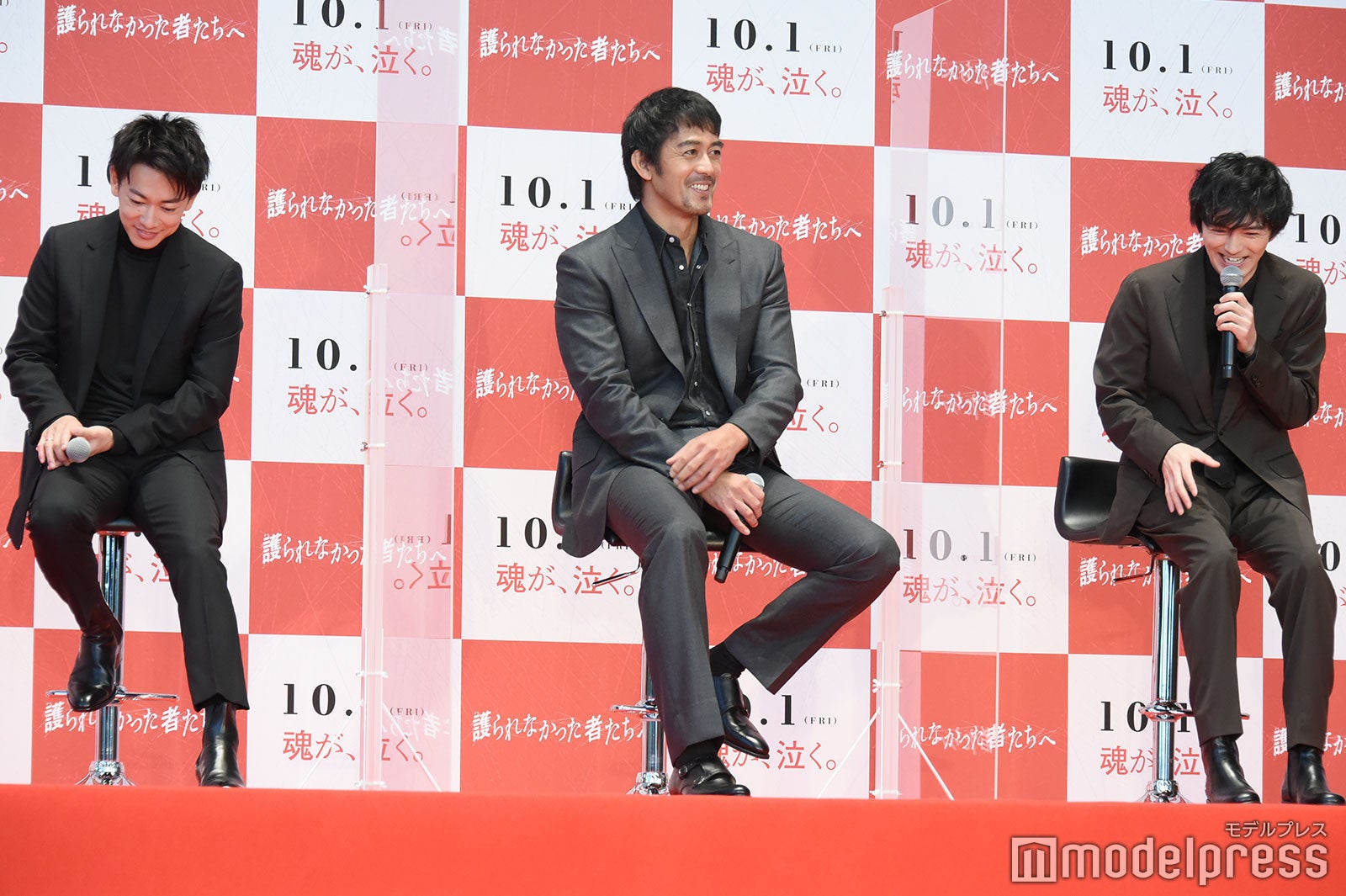 佐藤健、阿部寛、林遣都 （C）モデルプレス