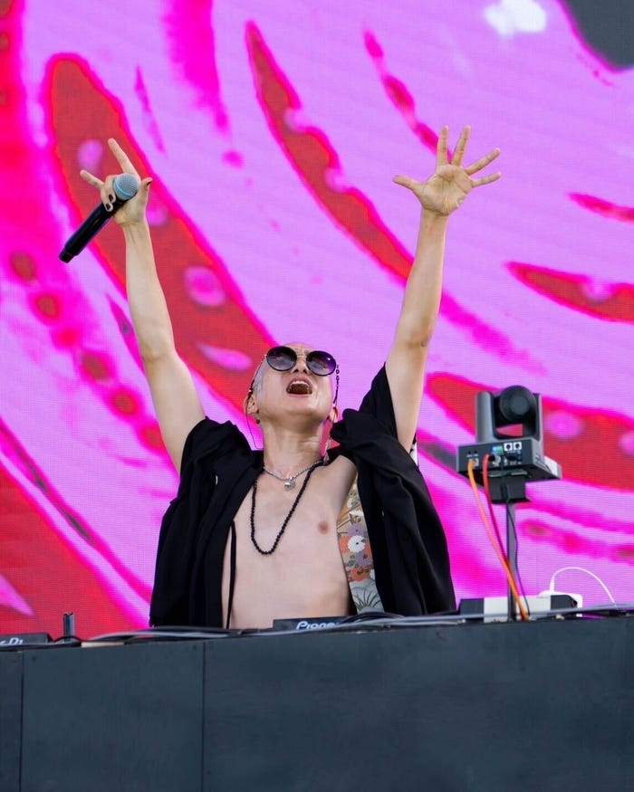 DJ社長/「ULTRA Beach Bali 2024」より(提供写真)