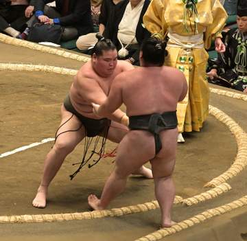 “史上最強の新弟子”旭富士 最速タイの新十両へ白星発進【秋場所】