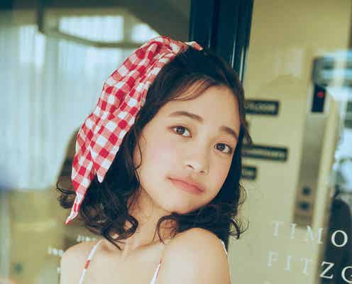 「ミスマガジン2023」今森茉耶、水着姿でふんわり美バスト披露 可愛すぎるレトログラビア