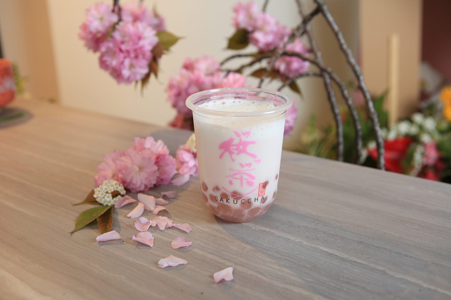 浅草「桜っ茶」で飲みたい!桜ピンクの“映える”和風タピオカ