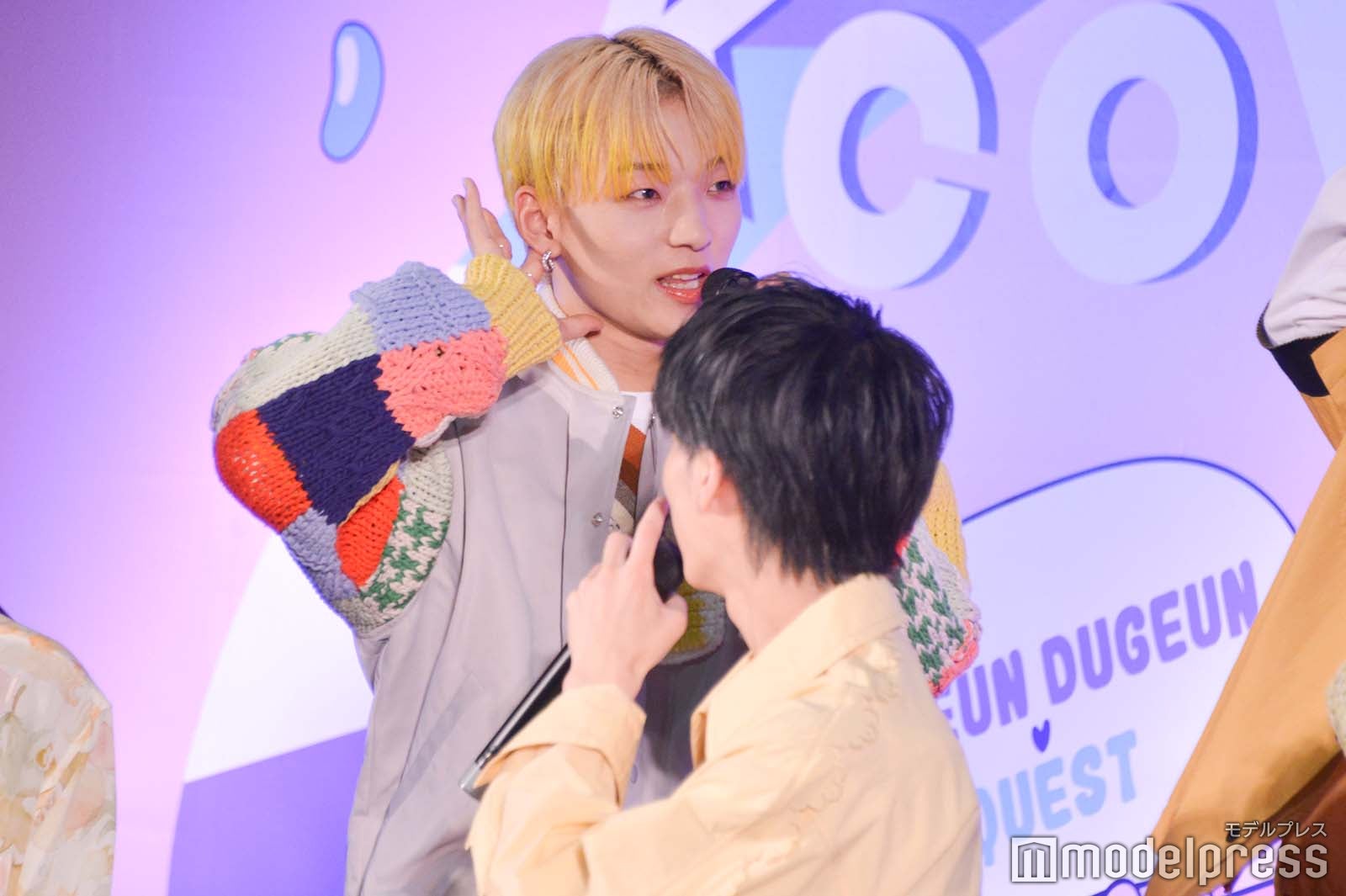 観客に注意点を呼びかける古瀬直輝 （C）モデルプレス