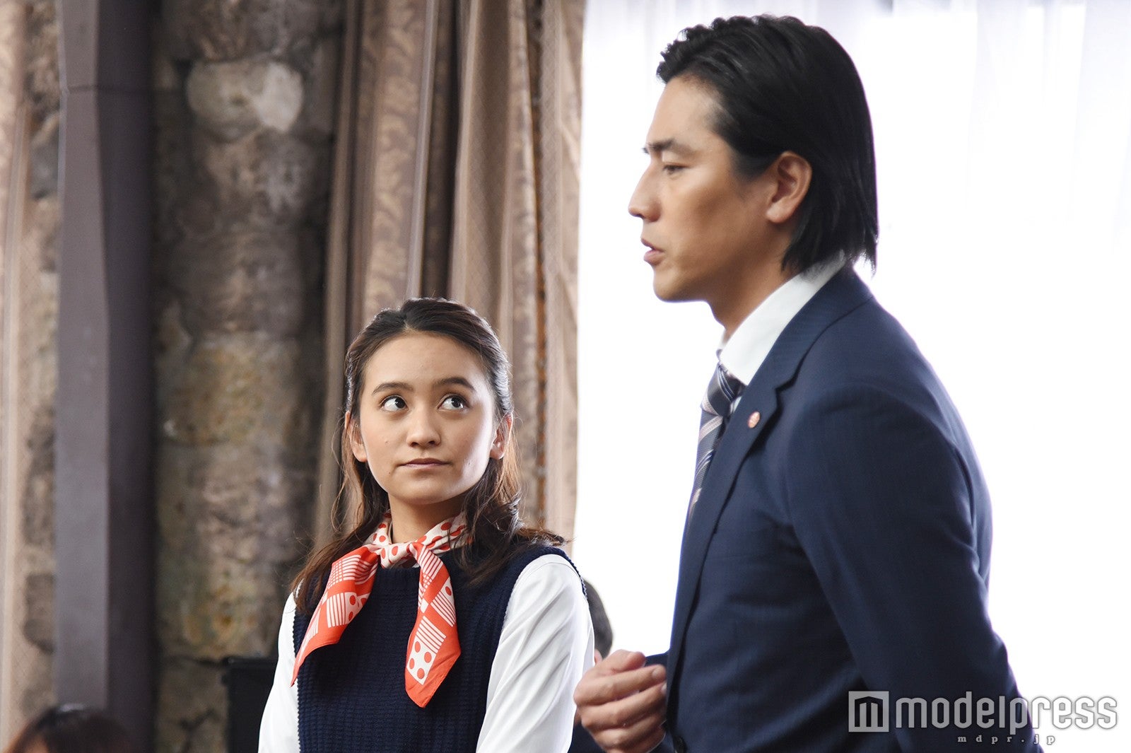 撮影現場の様子 （C）モデルプレス