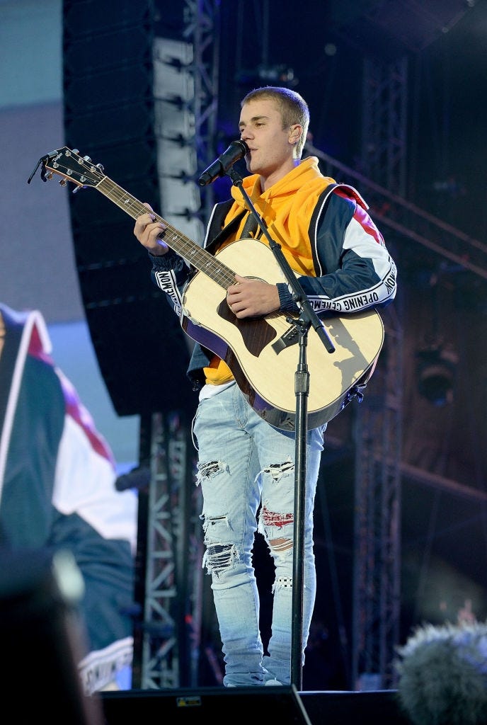 ジャスティン・ビーバー (「The One Love Manchester」/Photo:Getty)
