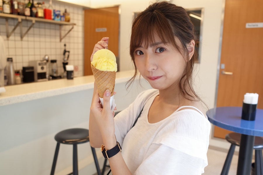 BIG BABY ICE CREAMオレンジシャーベット