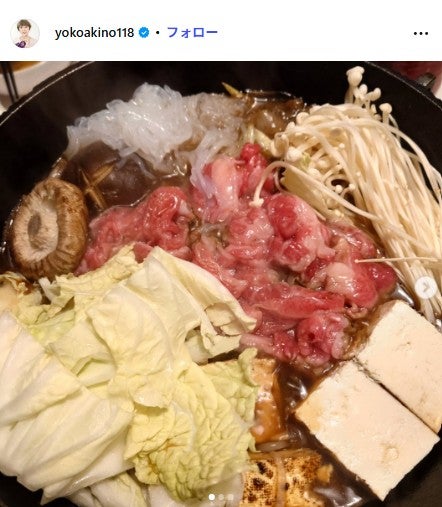 秋野暢子Instagramより