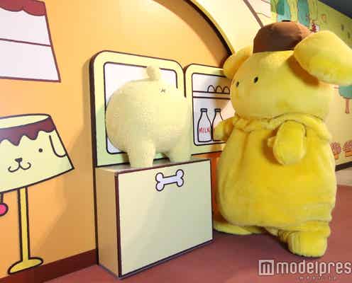 ポムポムプリン20周年記念イベントスタート 癒やしのもふもふ空間&可愛いフードも