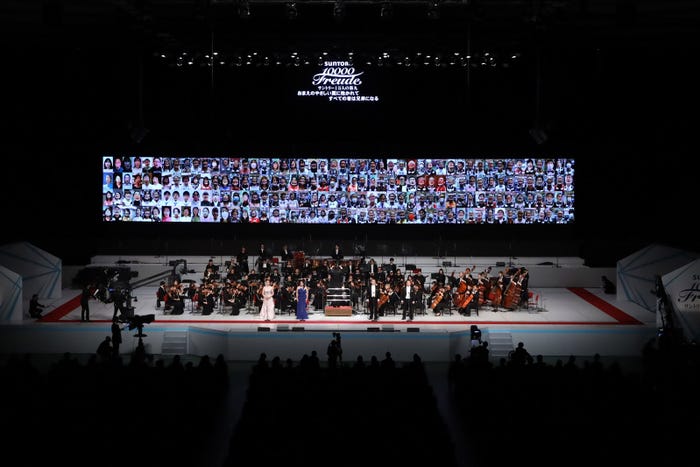 「サントリー1万人の第九」2021年の様子(C)MBS/サントリー1万人の第九