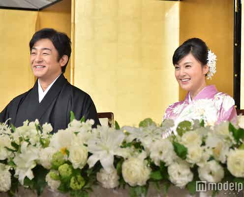 片岡愛之助“紀香効果”で11キロ減「最高に幸せ」<結婚会見一問一答/後編>