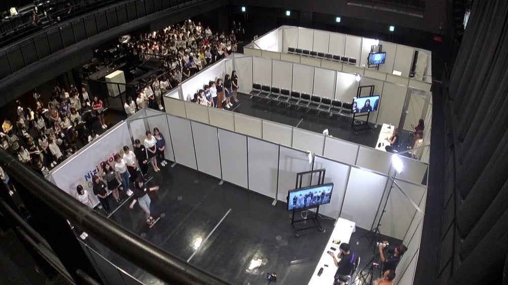 「Nizi Project」オーディションの様子（提供写真）