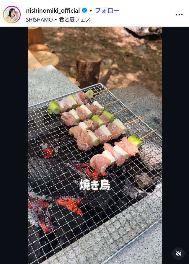 西野未姫Instagramより