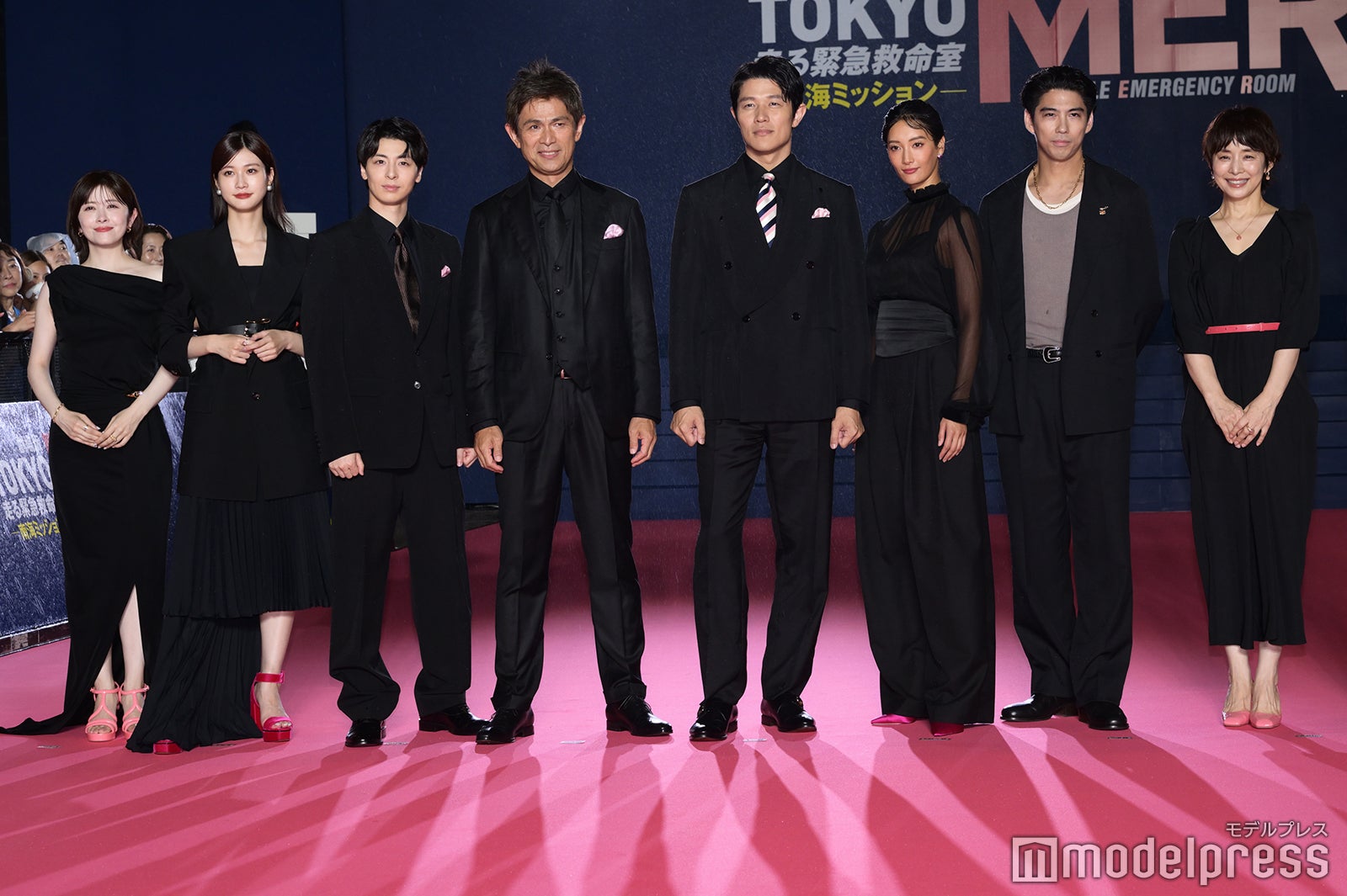 宮澤エマ、生見愛瑠、高杉真宙、江口洋介、鈴木亮平、菜々緒、賀来賢人、石田ゆり子（C）モデルプレス