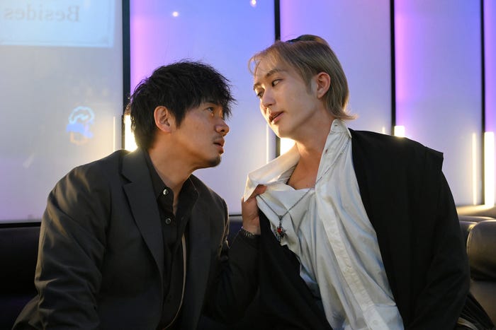 和田正人、橋本涼「ロンダリング」第8話(C)カンテレ