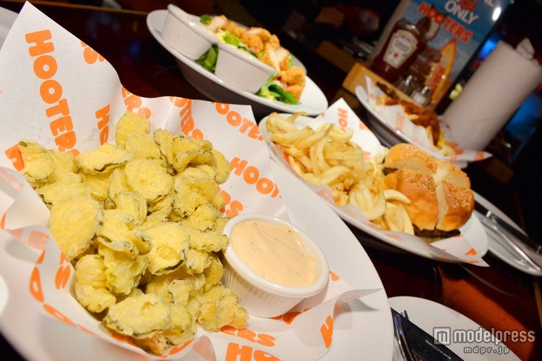 他ではなかなかお目にかかれない「フライドピクルス」￥880