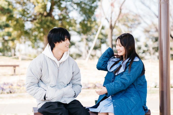 高橋聖那、新井舞良「彼とオオカミちゃんには騙されない」第5話(C)AbemaTV, Inc.