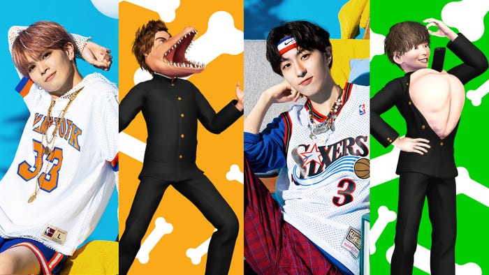 栗田航兵、ワニ渕ワニ平、四谷真佑、ワシ崎ワシ也 (C)2022 カメの甲羅はあばら骨製作委員会 (C)川崎悟司/SB クリエイティブ