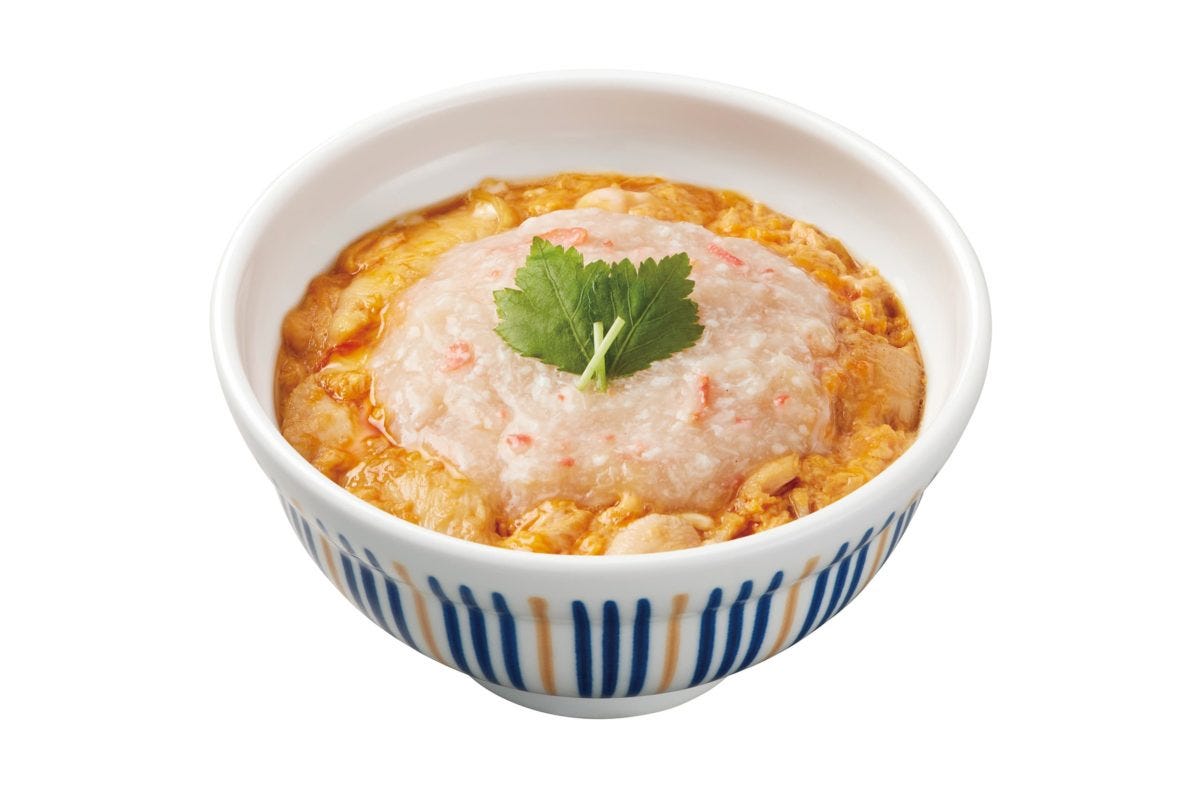 蟹あんかけ親子丼