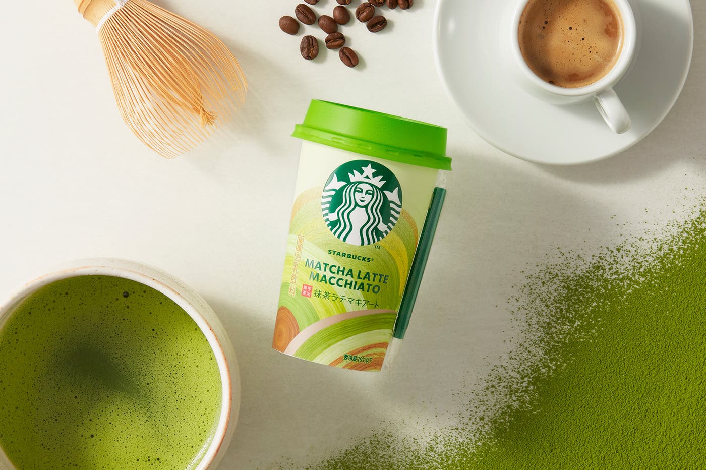 抹茶ラテマキアート