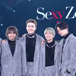 Sexy Zone（左から）中島健人、佐藤勝利、マリウス葉、松島聡、菊池風磨（C）フジテレビ