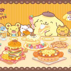 ポムポムプリンのおうちこもりカフェ(C)2026 SANRIO CO., LTD. APPROVAL NO. L664927