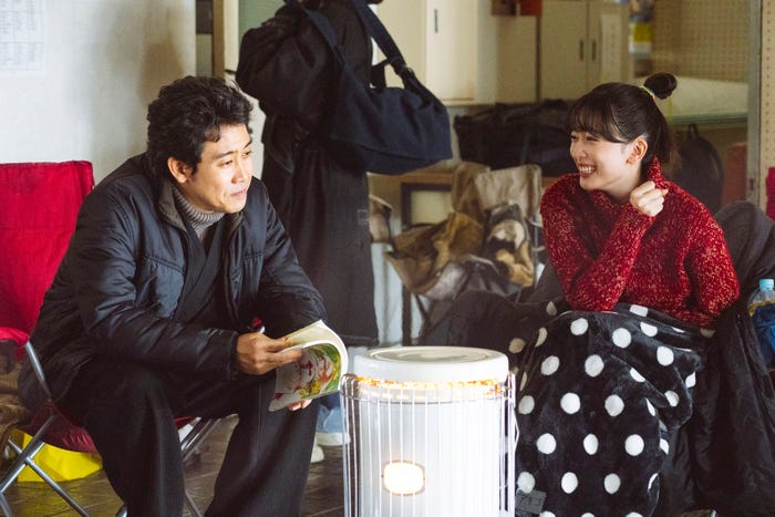 大泉洋、永野芽郁(C)東村アキコ/集英社(C)2025 映画「かくかくしかじか」製作委員会