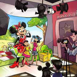 新キャラクターグリーティング施設の体験シーン／イメージ（C）Disney
