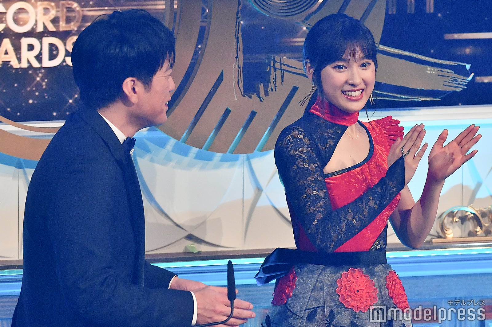 安住紳一郎TBSアナウンサー、土屋太鳳 （C）モデルプレス