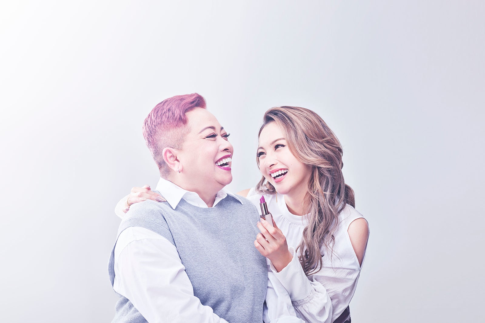 母・ミッシェルさん、ゆきぽよ（提供画像）