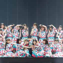 「HINATAZAKA46 Live Online,YES！with YOU！～“22人”の音楽隊と風変わりな仲間たち～」／撮影：上山陽介
