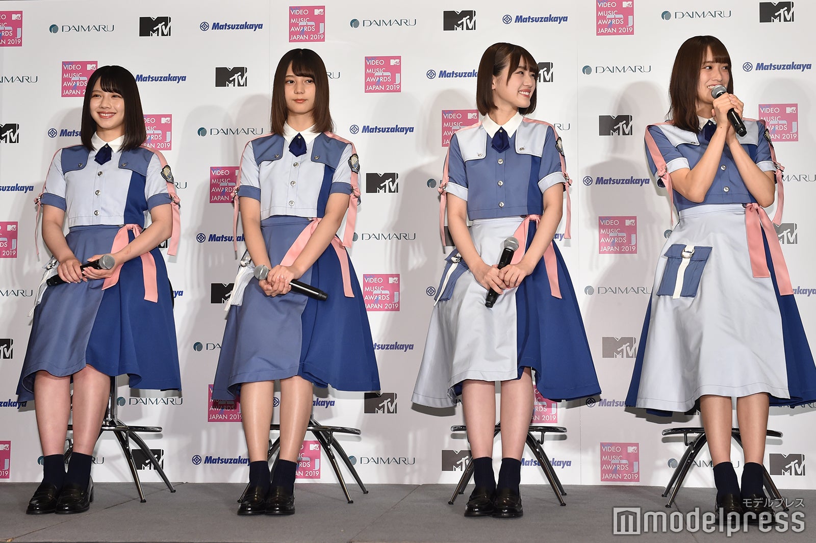 渡邉美穂、小坂菜緒、佐々木美玲、佐々木久美 （C）モデルプレス