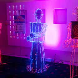 イルミ体験エリア/画像提供:大阪城イルミナージュ実行委員会