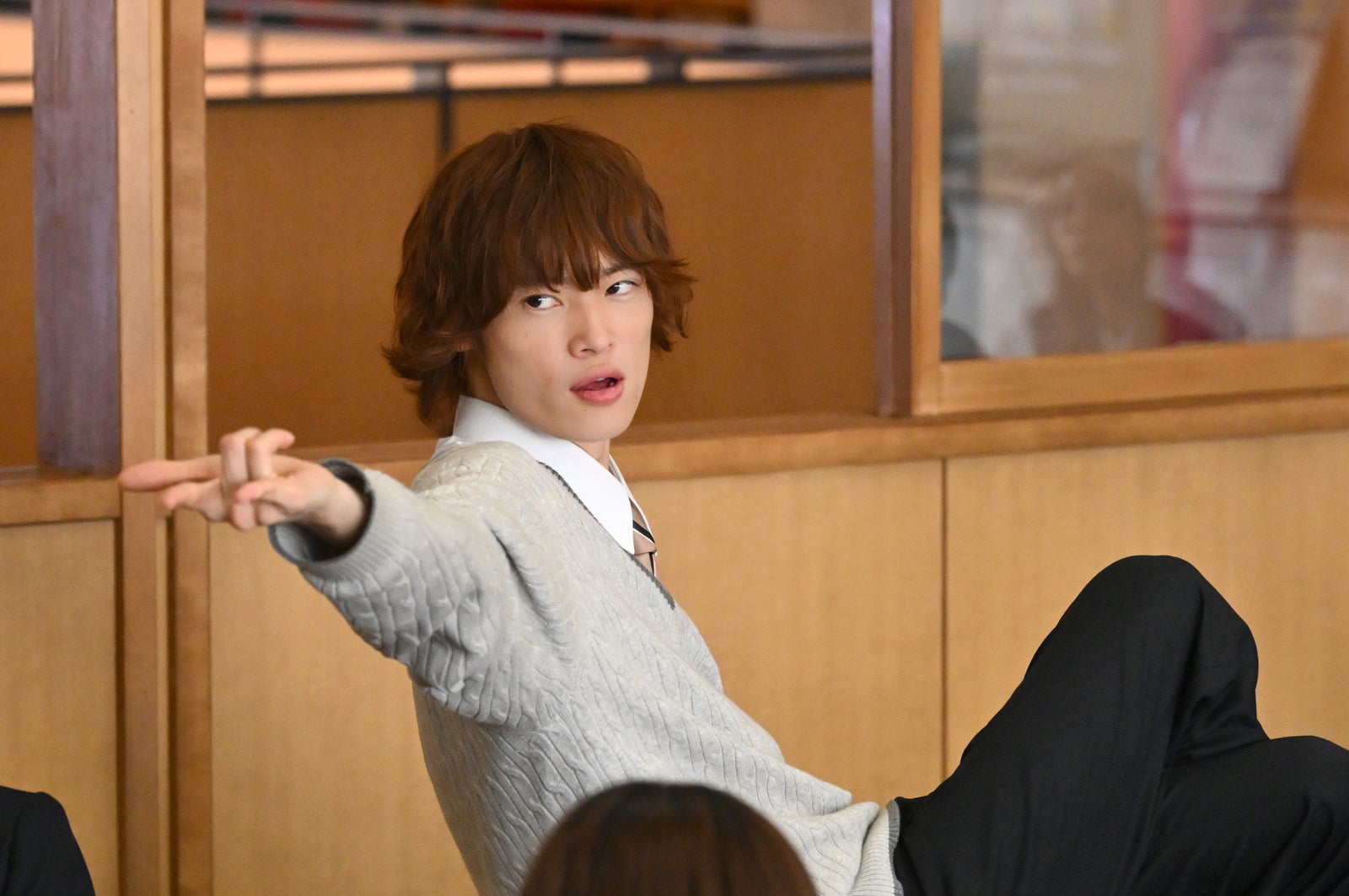 窪塚愛流「御上先生」第8話（C）TBS